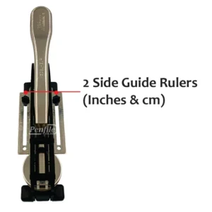 Shiny ELR Extra Long Reach Embosser Seal - Side Guide Rulers