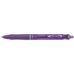 BAB-15F-V-BG-Pilot Acroball Retractable Ballpoint Pen Fine 0.7mm - Violet (2)