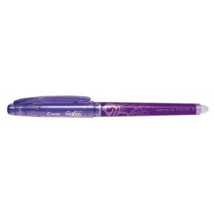 BL-FRP5-V-Pilot Frixion Point Rubber Grip Erasable Ink Pen 0.5mm - Violet (2)