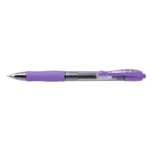BL-G2-7-V-Pilot G2 Retractable Roller Ball Gel Pen Fine 0.7mm - Violet
