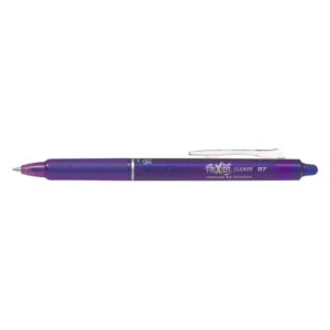 BLRT-FR7-V-Pilot Frixion Ball Clicker Rubber Grip Erasable Ink Pen 0.7mm - Violet