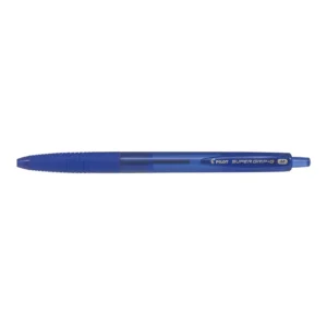 BPGG-8R-M-R-Pilot Super Grip G Retractable Ballpoint Pen Medium 1.0mm - Blue (1)