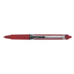 BX-RT-V7-R-Pilot Hi-Tecpoint V7 RT Retractable Grip Liquid Ink Pen 0.7mm - Red