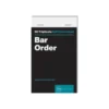 RBE A6 Triplicate Restaurant Order Pad- 50 Sets