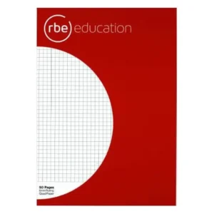 RBE A4 Quad Ruled Pad 6mm Squares - 50 Sheets