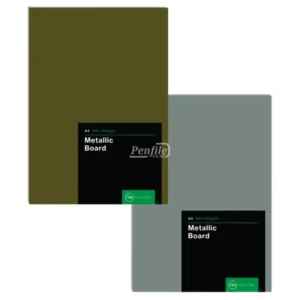 RBE A4 Metallic Board 160gsm - Gold and Silver