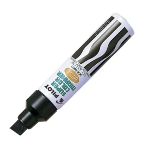 Pilot 6600 Super Color Jumbo Permanent Marker Chisel Tip - Black