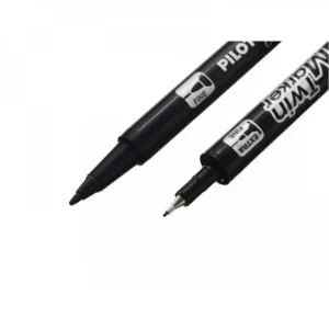 SCA-TM-S12N-Pilot Twin Marker Liquid Ink Fine + Extra Fine - Wallet 12 (1)