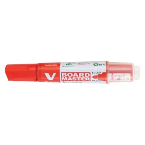 WBMA-VBM-M-R-BGD-Pilot V Board Master Whiteboard Marker Bullet Tip - Red