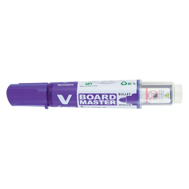 Pilot V Board Master Whiteboard Marker Bullet Tip - Violet