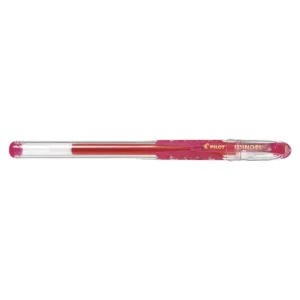 BL-WG-7-P-Pilot Wingel Crystal Barrel Gel Pen Fine 0.7mm - Pink