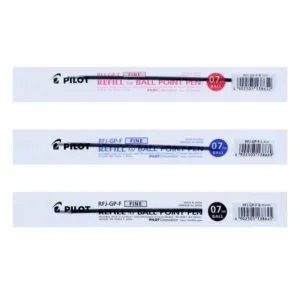 RFJ-GP-F-B-Pilot RFJ Ball Point Pen Fine 0.7mm Refill - Black (1)