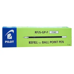 RFJ-GP-F-B-Pilot RFJ Ball Point Pen Fine 0.7mm Refill - Black (3)