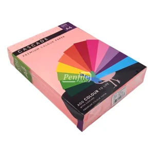 Cascade A4 Colour Paper 75gsm Ream 500 Sheets - Cyber HP Pink (3)