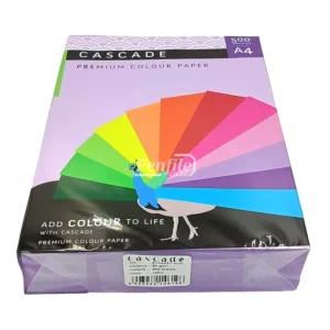 Cascade A4 Colour Paper 80gsm Ream 500 Sheets - Deep Tint Taro (2)