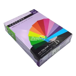 Cascade A4 Colour Paper 80gsm Ream 500 Sheets - Deep Tint Taro (3)