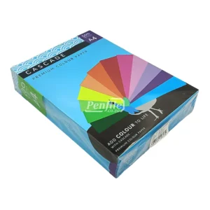 Cascade A4 Colour Paper 80gsm Ream 500 Sheets - Deep Tint Turquoise (4)