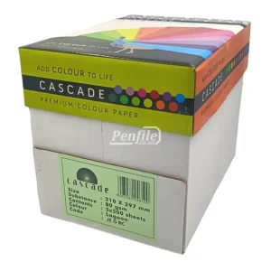 Cascade A4 Colour Paper 80gsm Ream 500 Sheets - Pastel Lagoon (2)