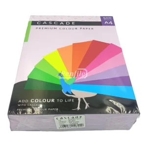 Cascade A4 Colour Paper 80gsm Ream 500 Sheets - Pastel Lavender (1)