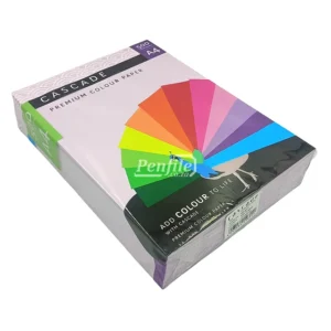 Cascade A4 Colour Paper 80gsm Ream 500 Sheets - Pastel Lavender (2)