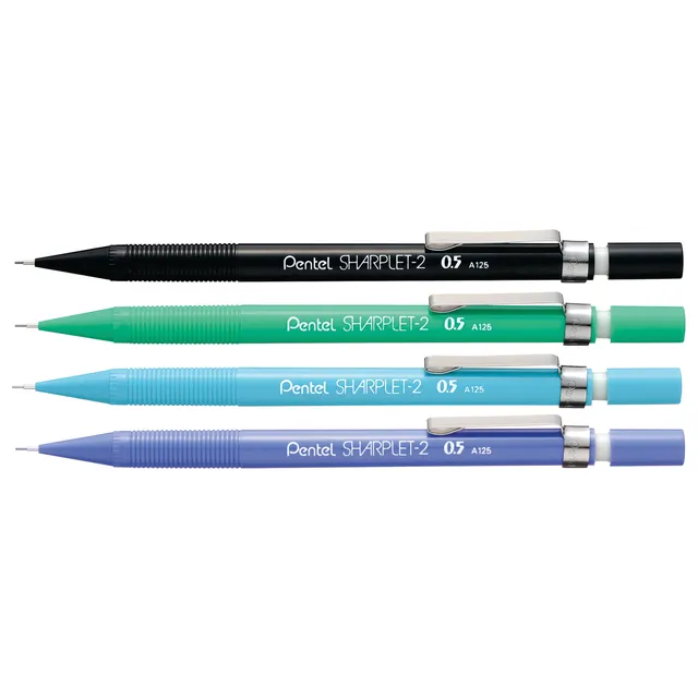 Pentel A125 Sharplet Mechanical Pencil 0.5mm - Assorted Barrels