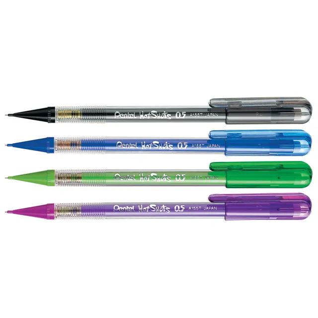 Pentel A155 Hot Shots Mechanical Pencil 0.5mm - Assorted Barrels
