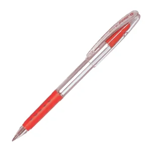 Pentel BK101M Superb G Grip Ballpoint Pen Medium 1.0mm - Red - FINAL STOCK