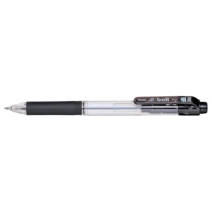 Pentel BK127 E-Ball Grip Retractable Ballpoint Pen Fine 0.7mm - Black_1