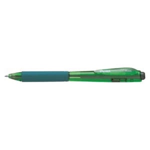 Pentel BK440 Triangular Grip Retractable Ballpoint Pen Medium 1.0mm - Green_1