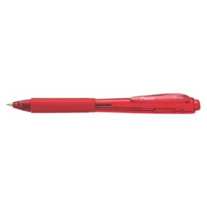 Pentel BK440 Triangular Grip Retractable Ballpoint Pen Medium 1.0mm - Red_1