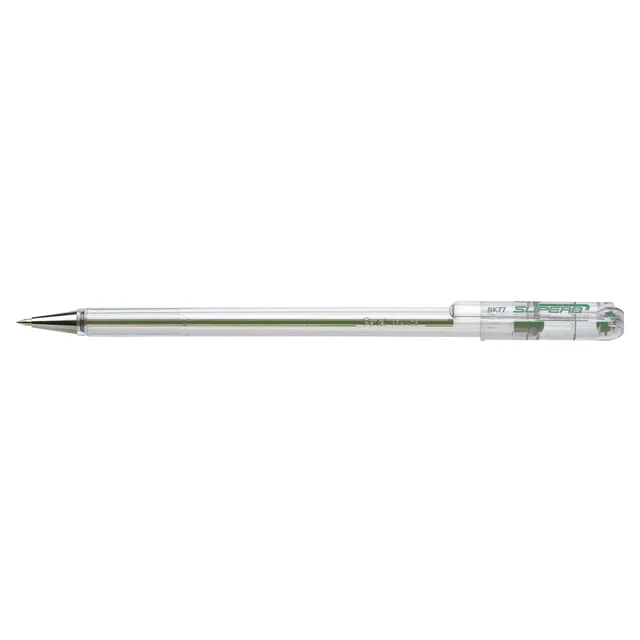 Pentel BK77 Superb Ballpoint Pen Fine 0.7mm - Green