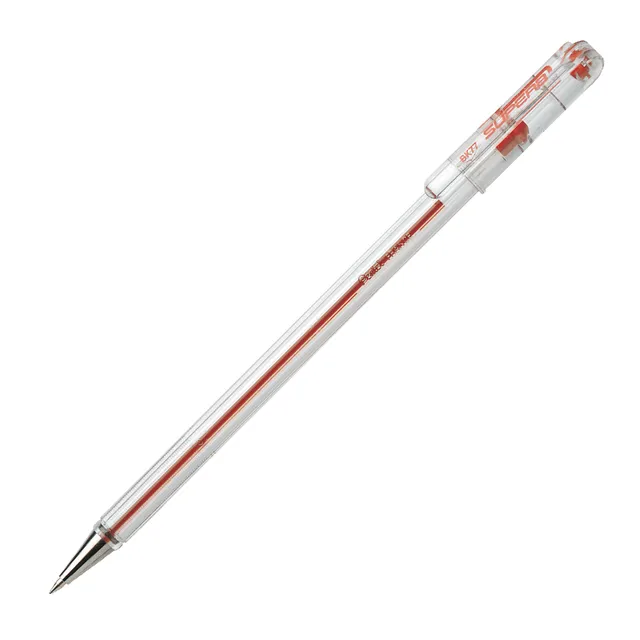 Pentel BK77 Superb Ballpoint Pen Fine 0.7mm - Red