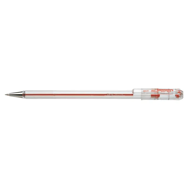 Pentel BK77 Superb Ballpoint Pen Fine 0.7mm - Red