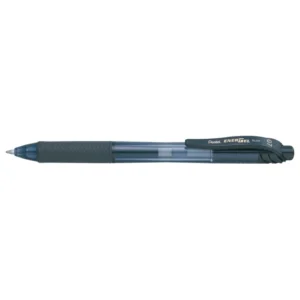 Pentel BL107 Energel X Metal Tip Retractable Roller Ball Pen 0.7mm - Black