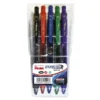 Pentel BL107 Energel X Metal Tip Retractable Roller Ball Pen 0.7mm - Navy Blue