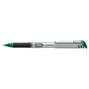 Pentel BL17 Energel Metal Tip Roller Ball Pen 0.7mm - Green