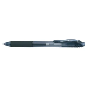 Pentel BLN105 Energel X Needle Tip Retractable Roller Ball Pen 0.5mm - Black