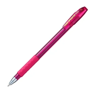 Pentel BX490 Feel-It Grip Ballpoint Pen Medium 1.0mm - Pink