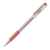 Pentel K118 Hybrid Metallic Gel Grip Pen 0.8mm - Silver