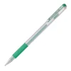 Pentel K118 Hybrid Metallic Gel Grip Pen 0.8mm - Red