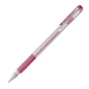 Pentel K118 Hybrid Metallic Gel Grip Pen 0.8mm - Green
