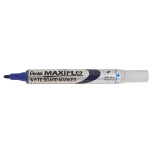 Pentel MWL5S Maxiflo Pump-It Whiteboard Marker Bullet Tip 4.0mm - Blue_1