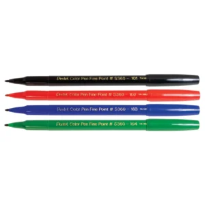 Pentel S360 Colour Pen Fibre Tip 2.0mm.