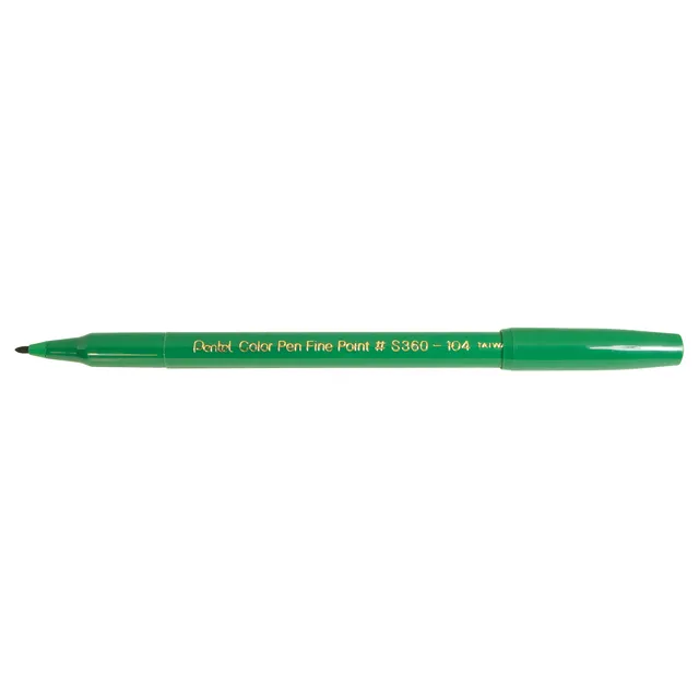 Pentel S360 Colour Pen Fibre Tip 2.0mm - Green