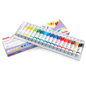 Pentel Watercolour Paint Tubes 5ml - 18 Colours (1)