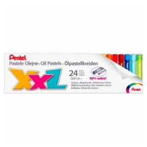 Pentel XXL Oil Pastels - 24 Colours_1