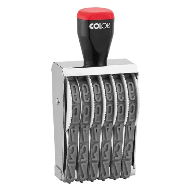 Colop 18006 Band Numberer Stamp 6 Digit - 18mm - FINAL STOCK