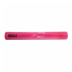 SA0030P-Parrot Flexible Ruler 30cm - Pink (1)