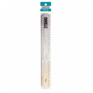 SA0030T-Parrot Flexible Ruler 30cm - Clear (2)