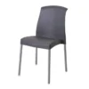 OfficeQ Canteen Twiggy 4 Legged Chair - Kalahari